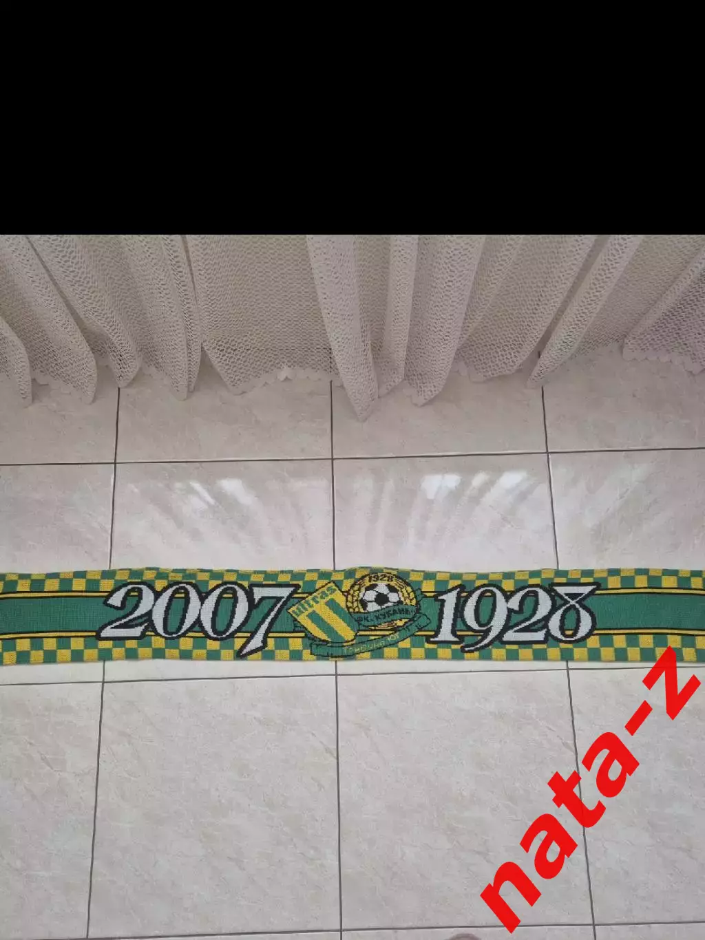 Шарф ФК Кубань Трибуна Юг 2007- 1928 Ultras 3