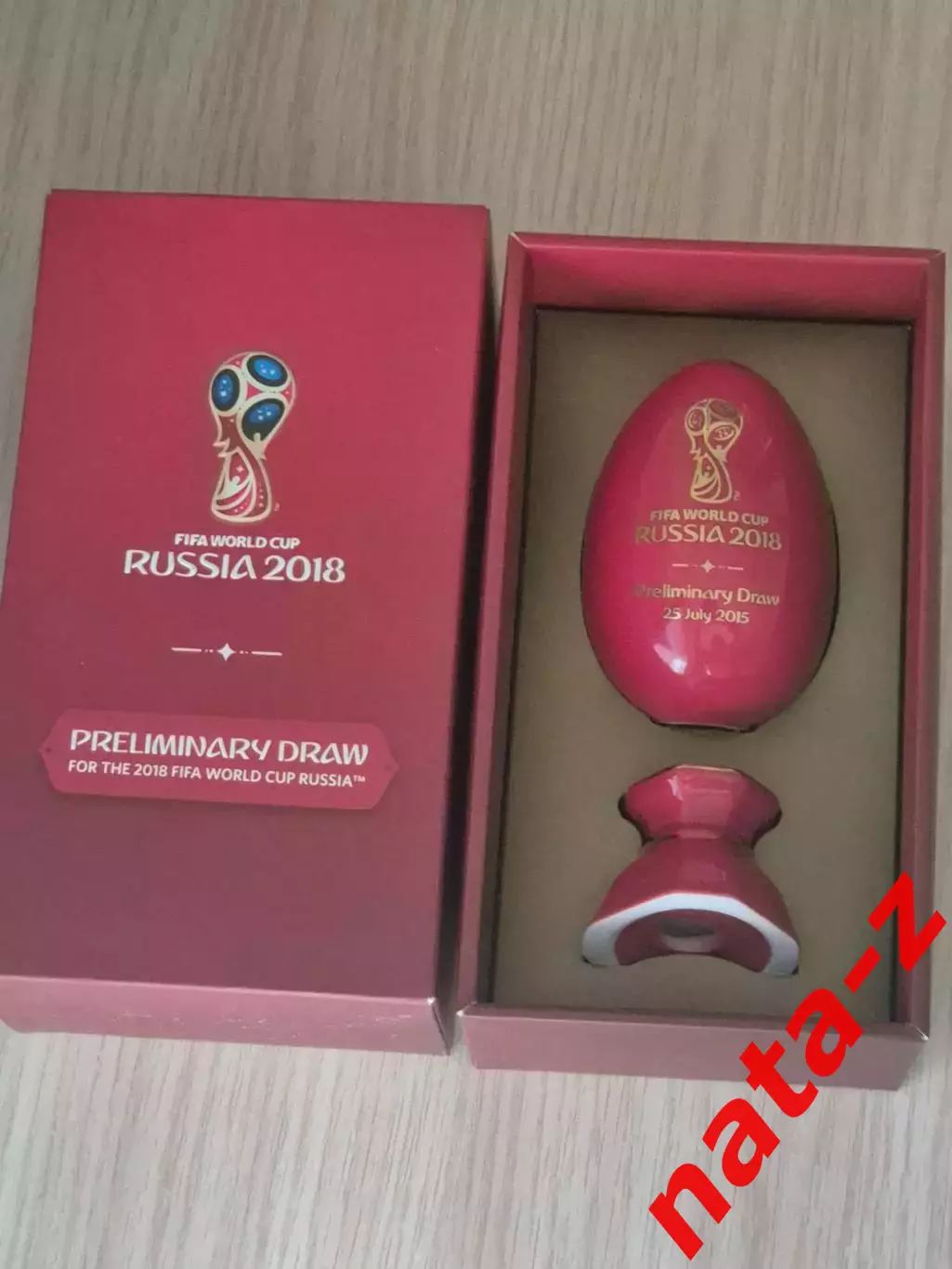 FIFA 2018.Яйцо ЧМ 2018 по футболу. ФАРФОР.