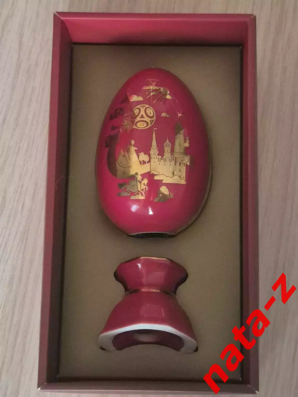 FIFA 2018.Яйцо ЧМ 2018 по футболу. ФАРФОР. 2