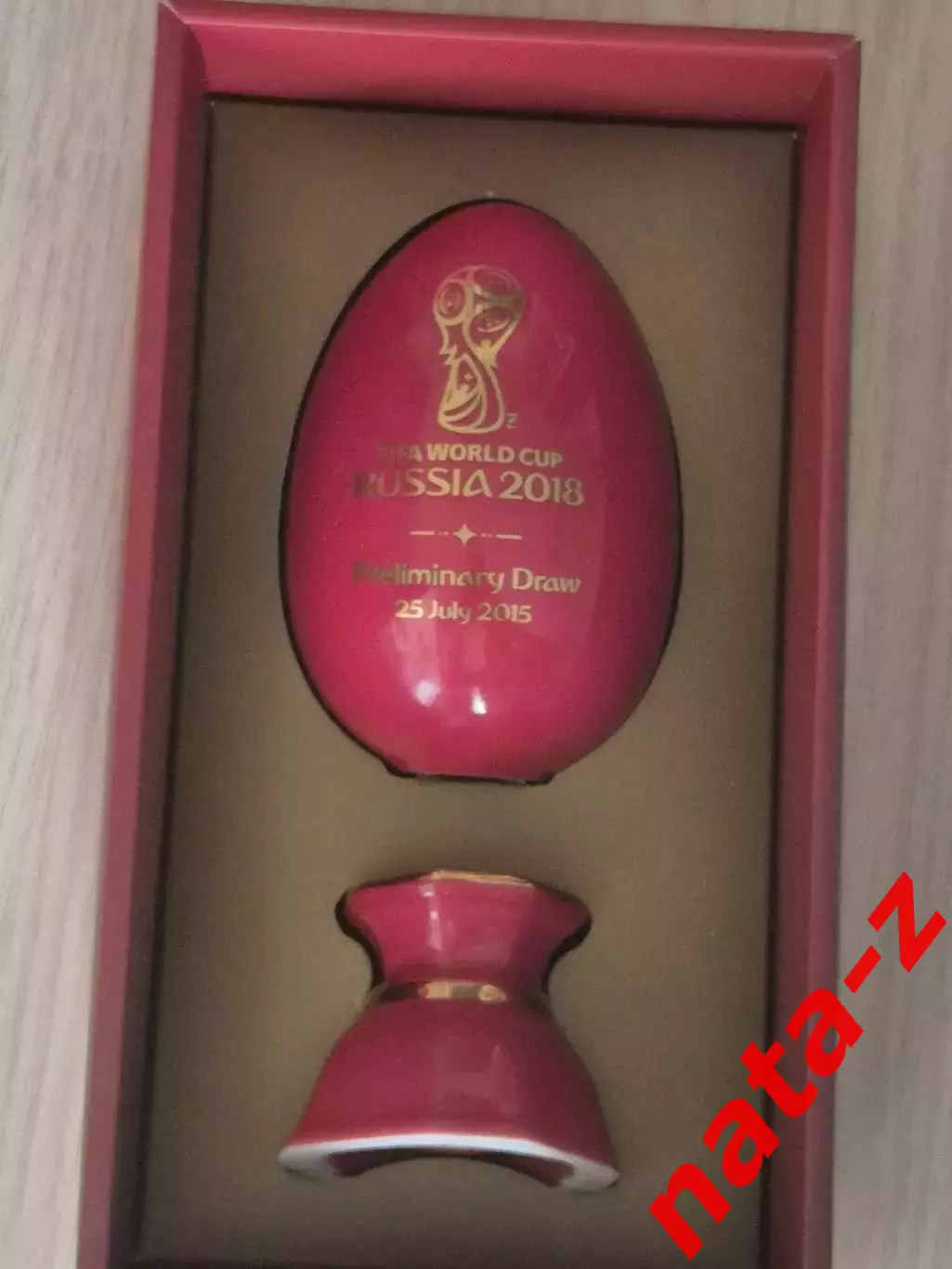 FIFA 2018.Яйцо ЧМ 2018 по футболу. ФАРФОР. 3