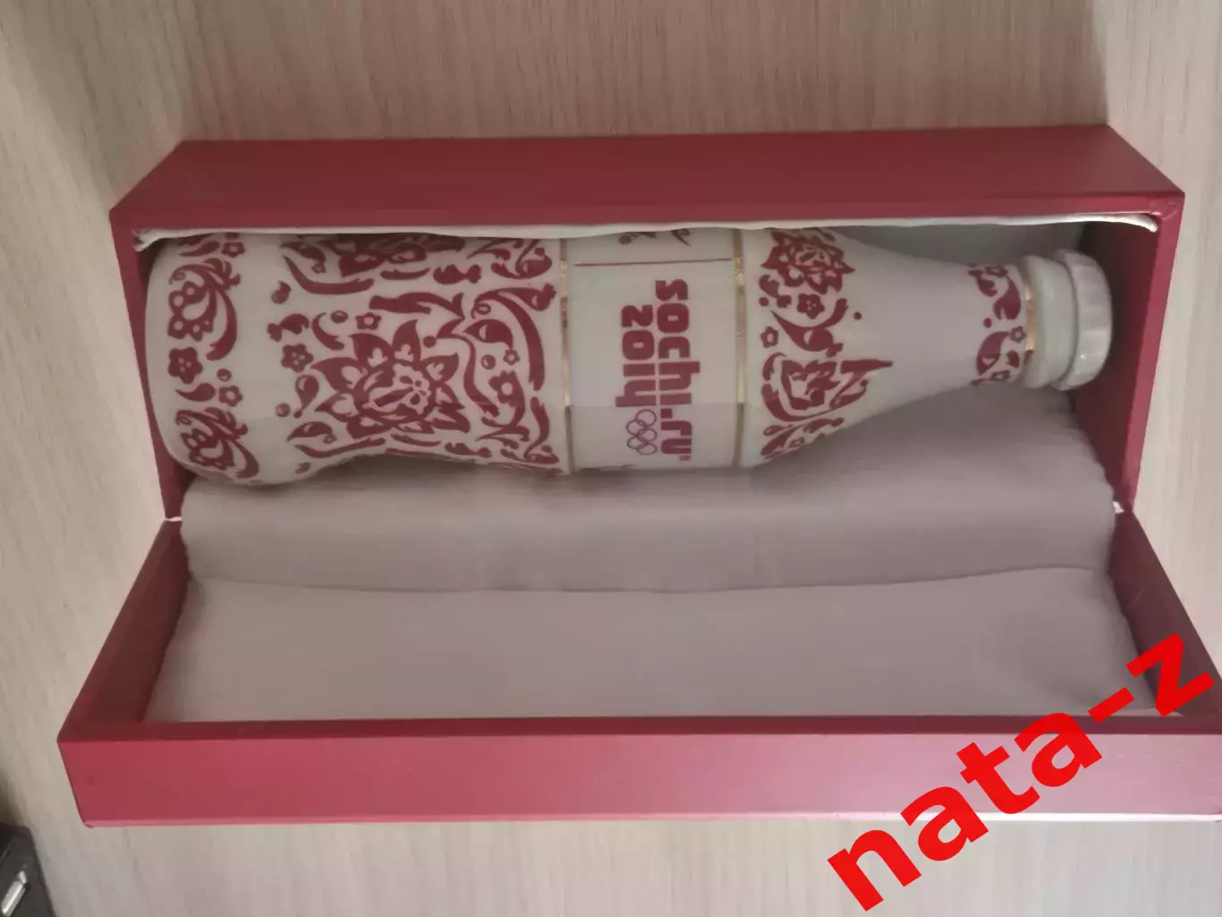 Сочи 2014 Coca- cola бутылка Императорский фарфор 1