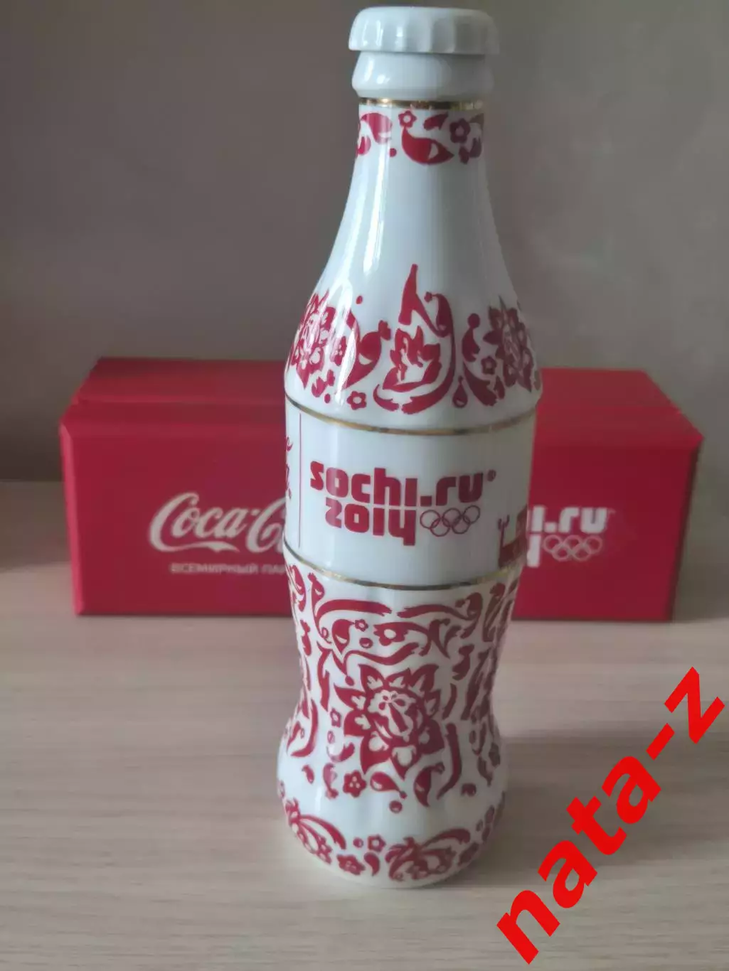 Сочи 2014 Coca- cola бутылка Императорский фарфор 4