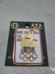 Значок Олимпиада Москва 80. Сборная США. Олимпиада 1980