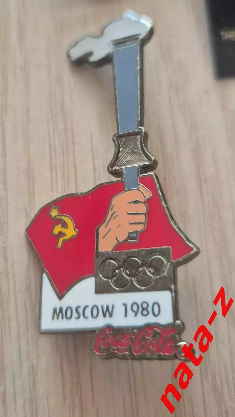 Значок Олимпиада Москва 1980