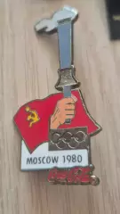 Значок Олимпиада Москва 1980