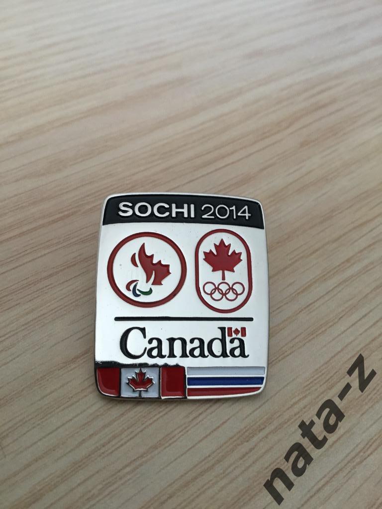Сочи 2014, значок сборной Канады