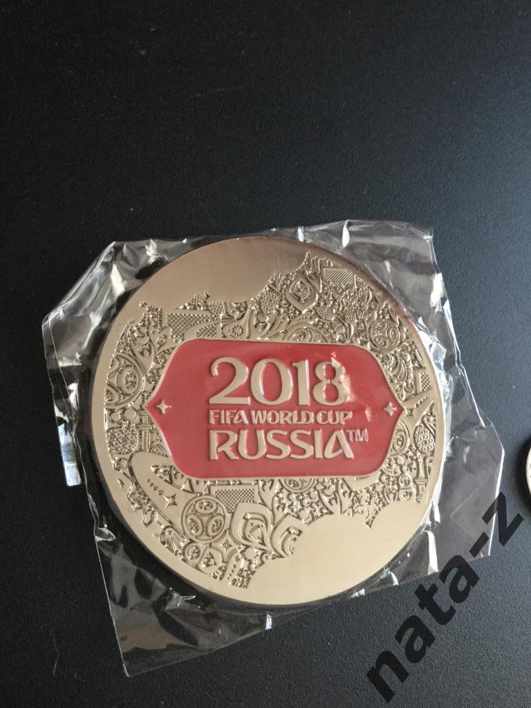 Медаль FIFA ЧМ 2018 по футболу Россия Нижний Новгород, тяжёлая. 3