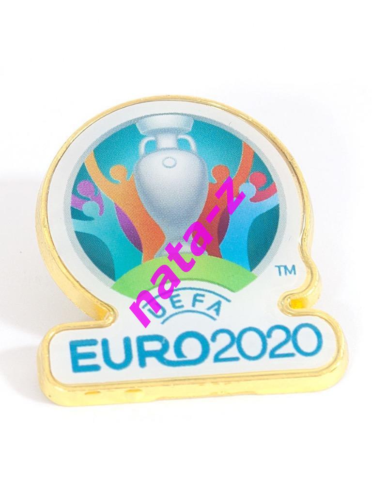 UEFA EURO2020 / Значок-пин металлический 3 см УЕФА Евро 2020 Эмблема UEFA 1