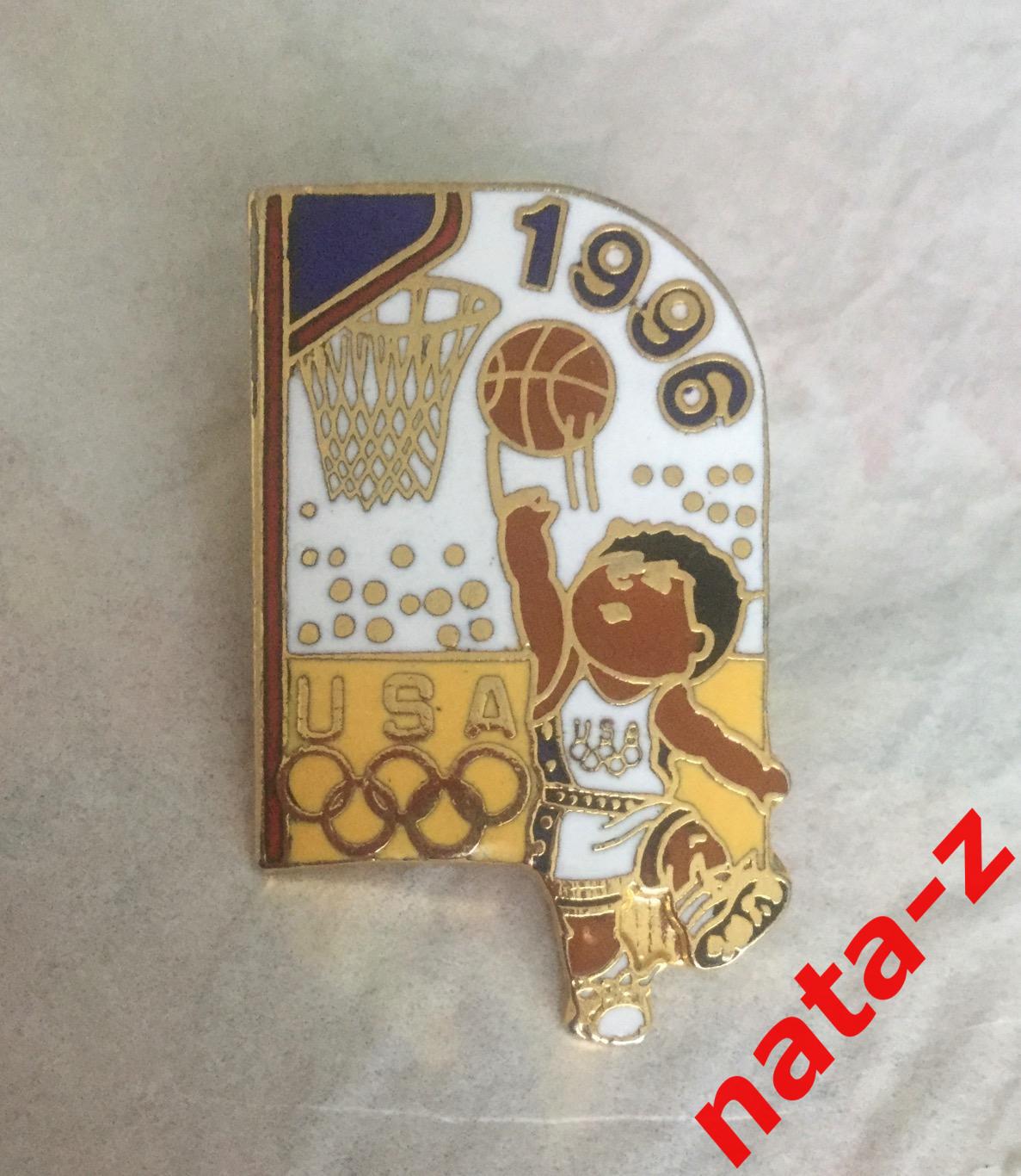 Баскетбол Значок Атланта 1996
