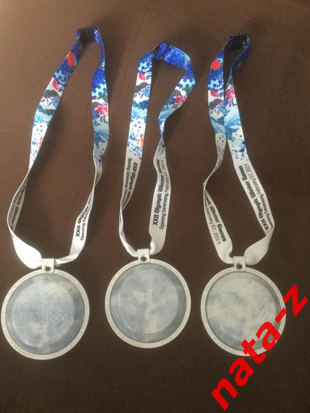 Медаль Олимпиада Сочи 2014. Открытие Зимних Олимпийских игр.