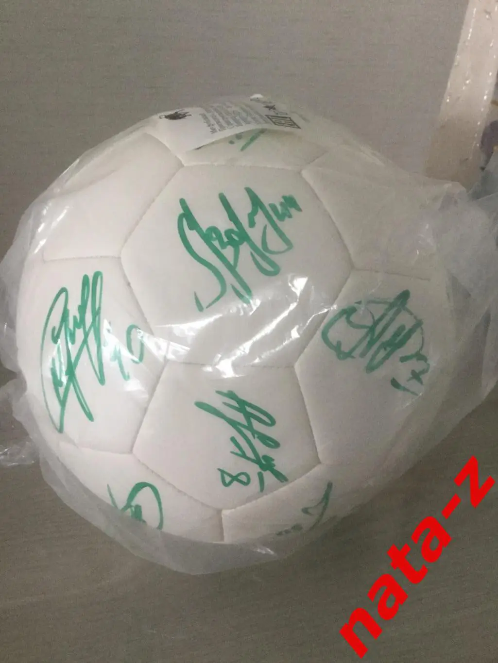 Футбольный мяч ФК Краснодар с автографами игроков. 2
