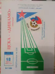 ЦСКА - Динамо Москва 18.04.1998
