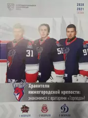 Торпедо Нижний Новгород - Куньлунь, Витязь, Динамо Москва 01/03/05.02.2021