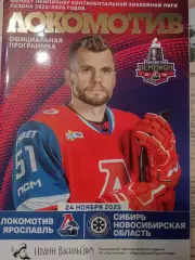 Локомотив Ярославль - Сибирь Новосибирск 24.11.2025