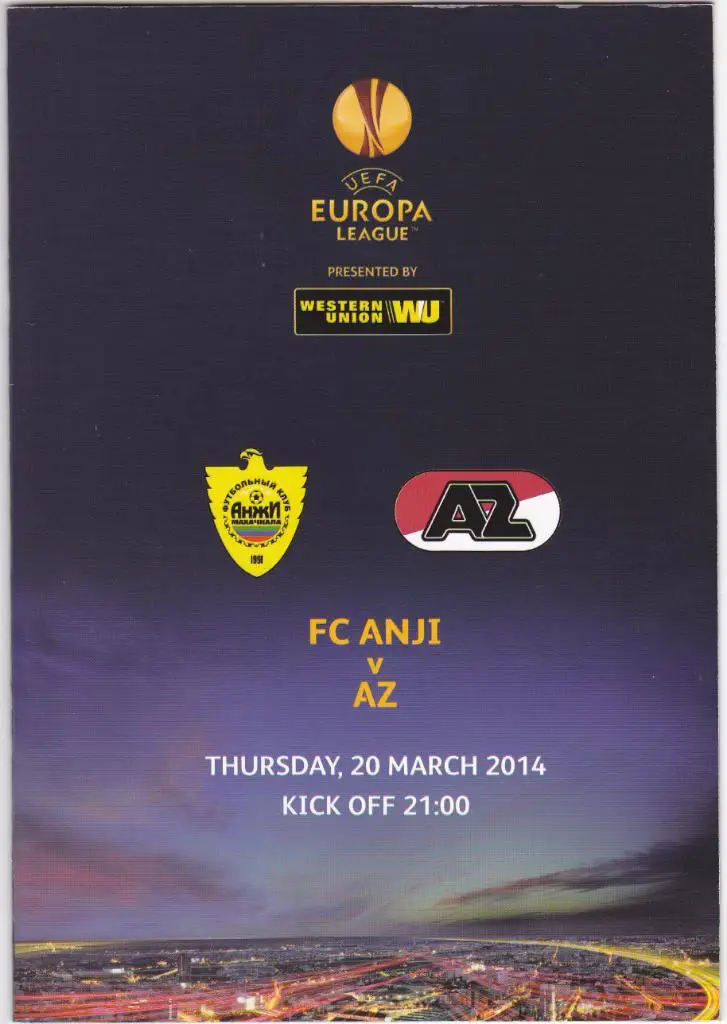 Анжи - АЗ 20.03.2014