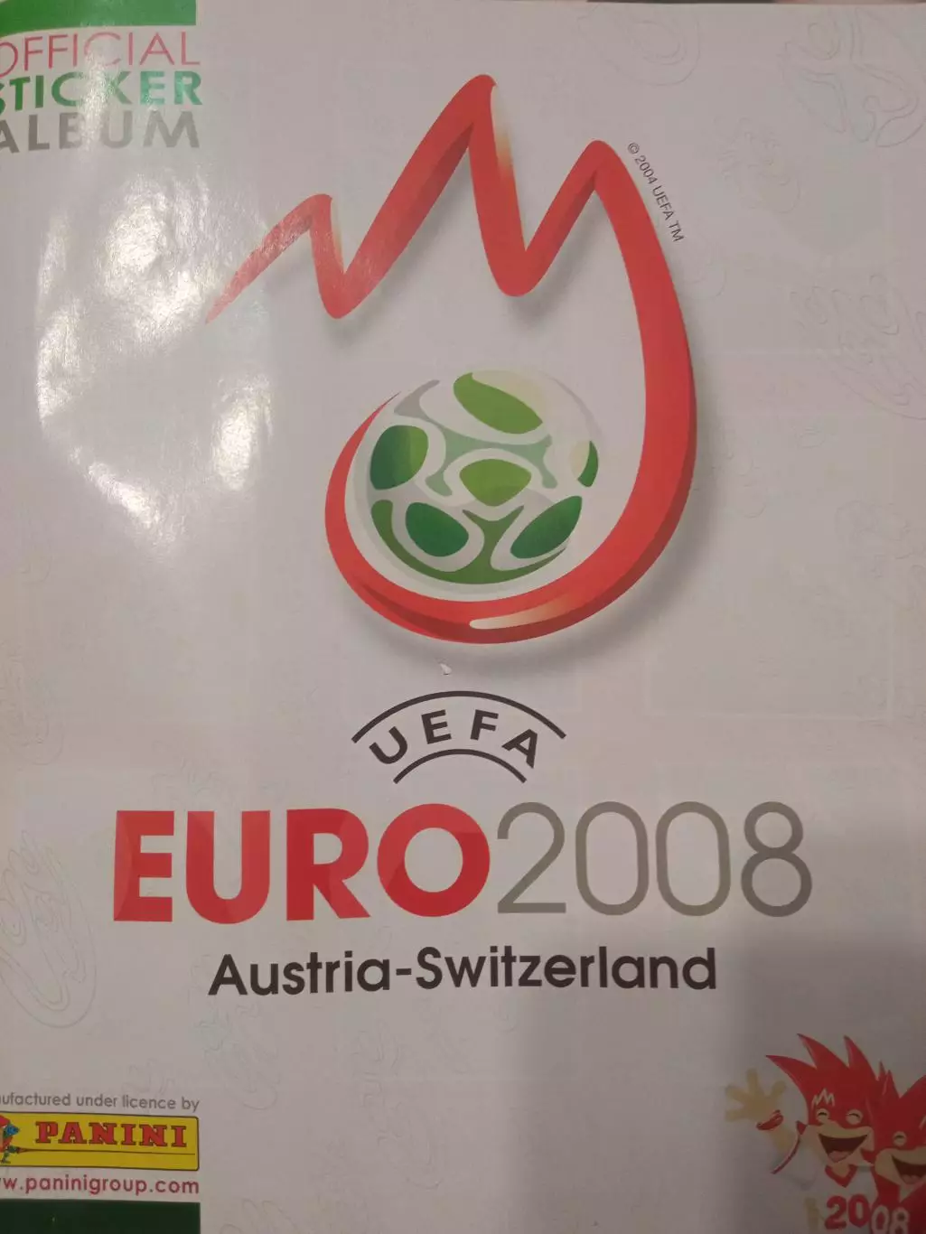 Альбом Панини Евро 2008