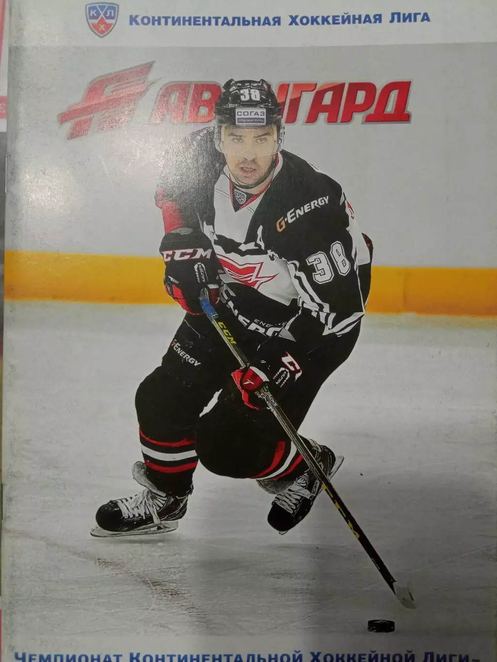 Авангард Омск - Динамо Минск 17.01.2016