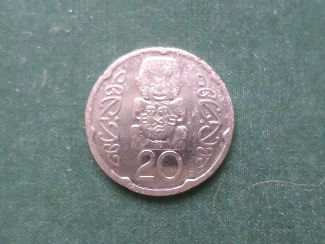 Монета 20 центов Новая Зеландия 2006 г 1