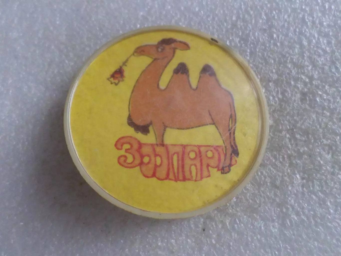 значок детский Зоопарк Верблюд