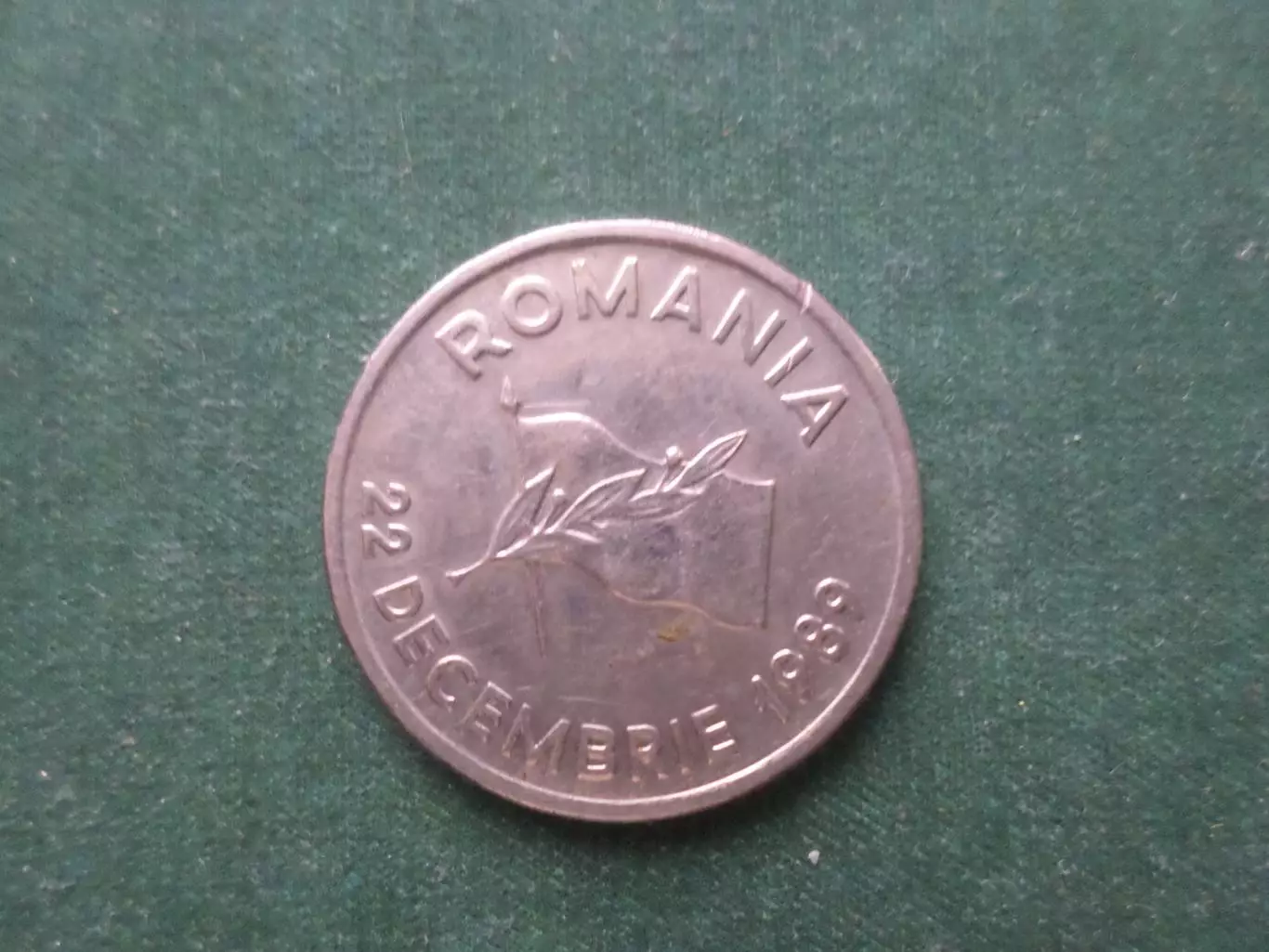 Монета 10 лей Румыния 1991 г 1