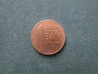 Монета 1 бани Румыния 2021 г