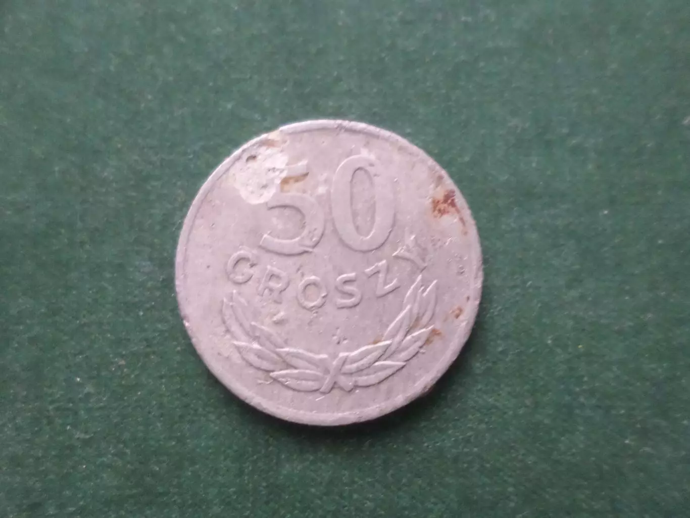 Монета 50 грошей Польша 1973 г