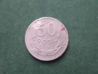 Монета 50 грошей Польша 1973 г