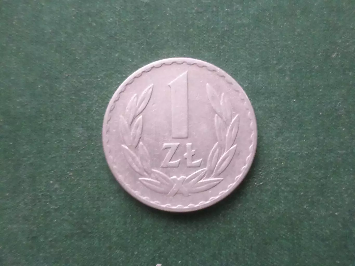 Монета 1 злотый Польша 1949 г