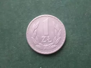 Монета 1 злотый Польша 1949 г
