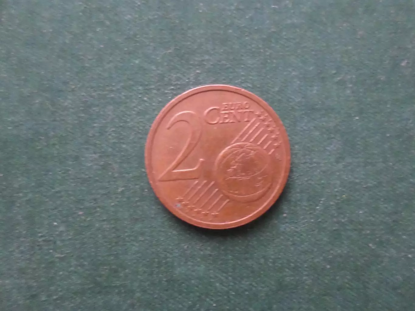 Монета 2 евроцента Эстония 2015 г