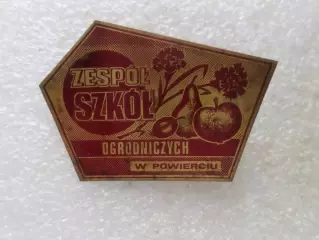 Значок Комплекс школ в садоводства в Поверцы Польша