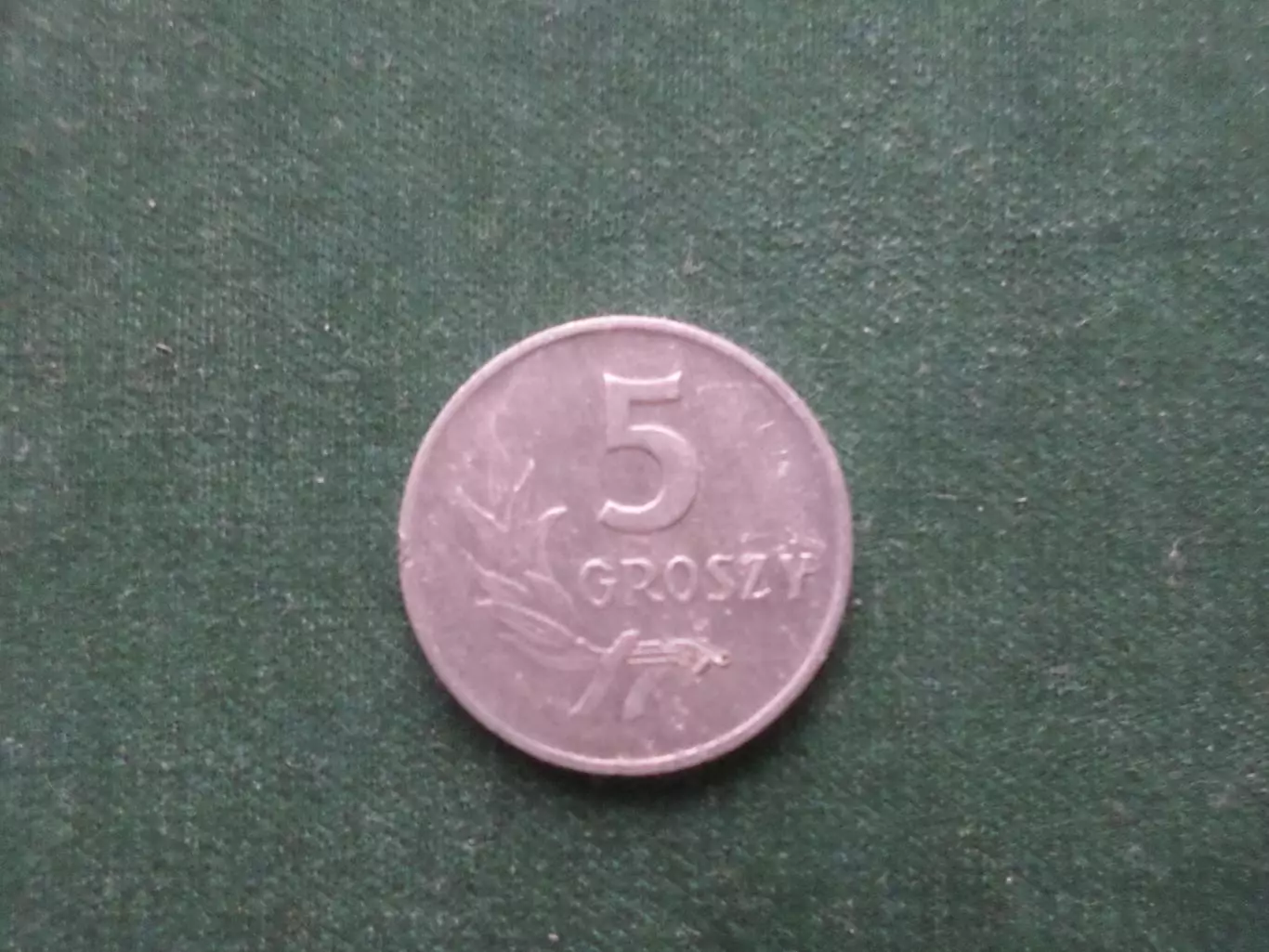 Монета 5 грошей Польша 1959 г