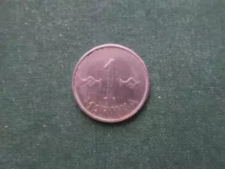 Монета 1 марка Финляндия 1955 г