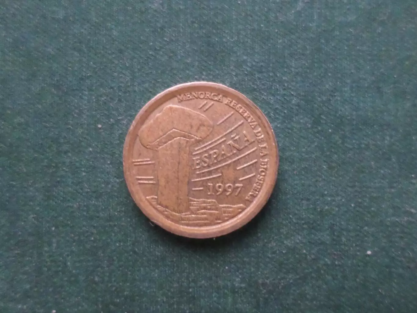 Монета 5 песет Испания 1997 г 1