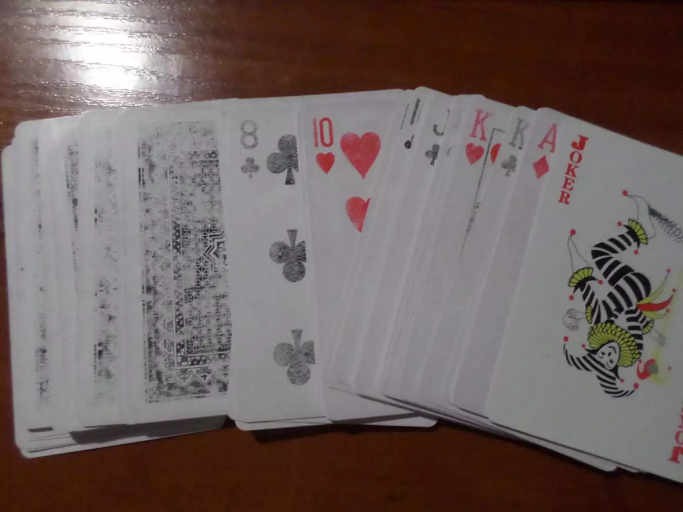 карты игральные для покера б\у 1
