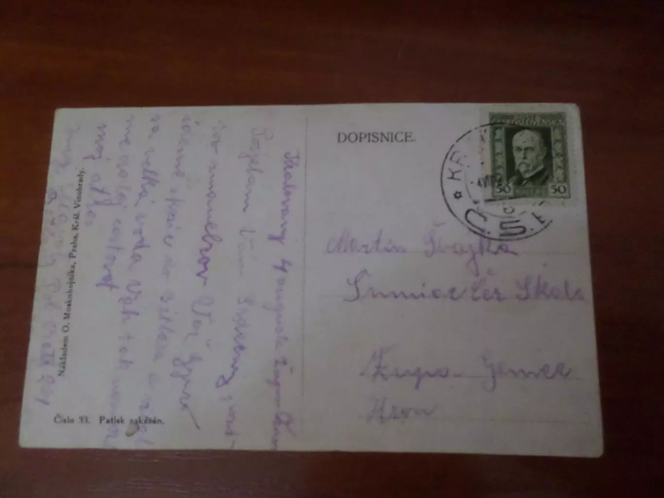 Открытка Футбол война солдаты Чехословакия 1925 г 1