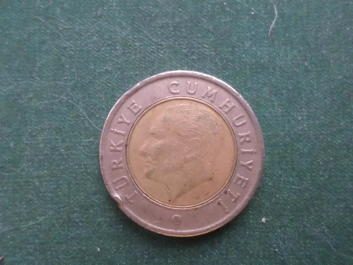 Монета 50 куруш Турция 2011 г 1