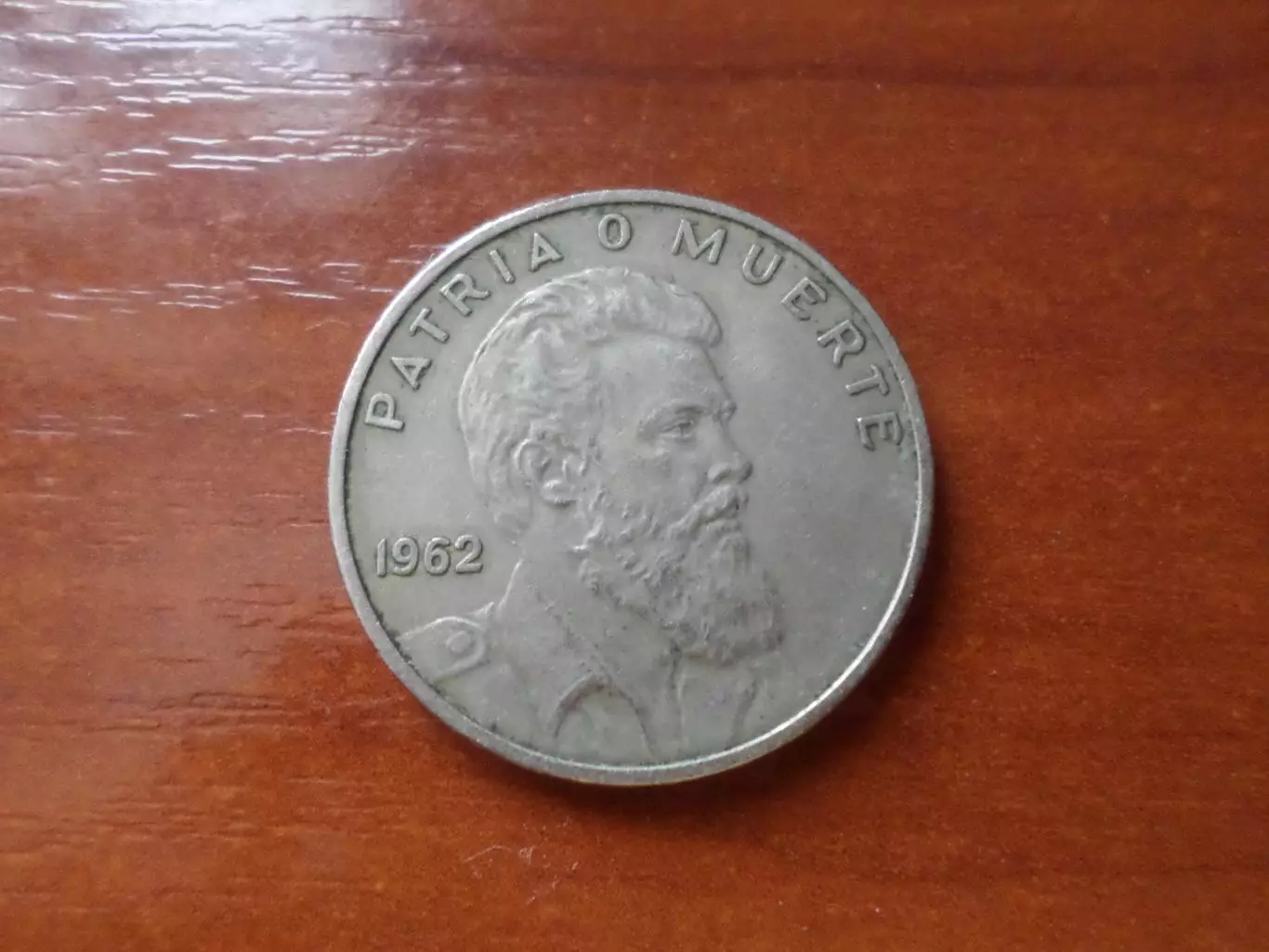 Монета 40 сентаво Куба 1962 г 30 лет со дня рождения Камило Сьенфуэгоса Горриара