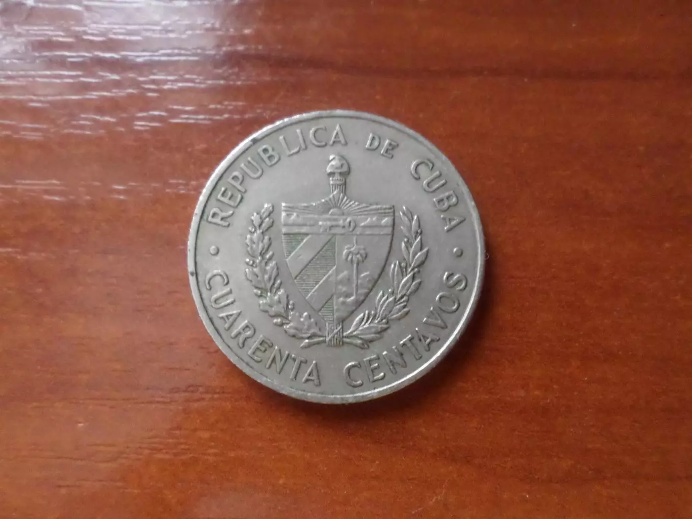 Монета 40 сентаво Куба 1962 г 30 лет со дня рождения Камило Сьенфуэгоса Горриара 1