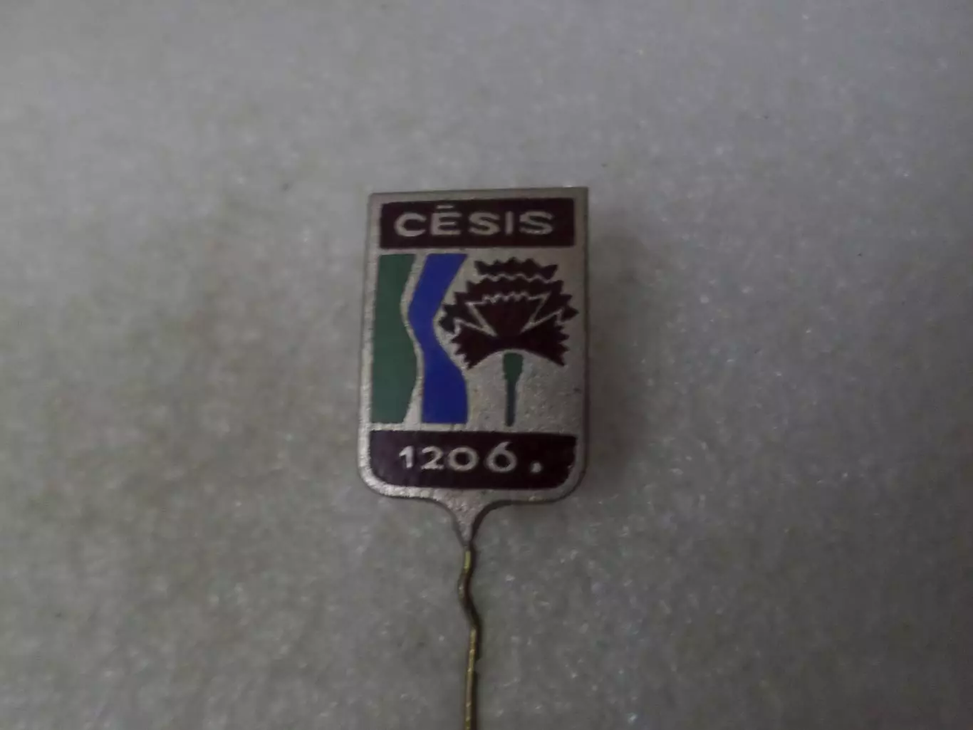 Значок город Цесис Латвия