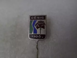 Значок город Цесис Латвия