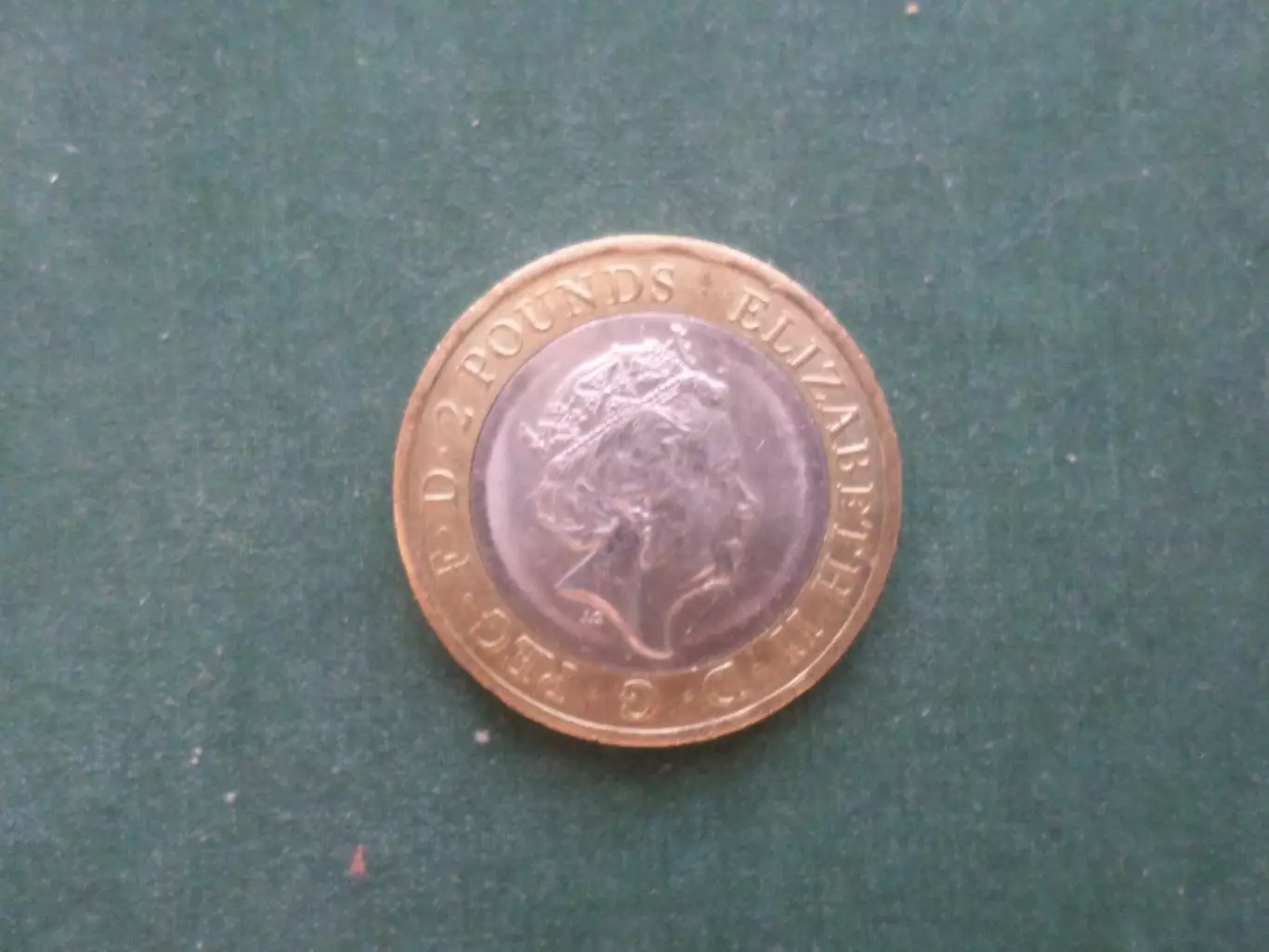 Монета 2 фунта Великобритания 2016 г Шекспир истории 1