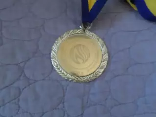 Медаль Волейбол 2-я спартакиада работников УкрГазДобыча Украины 2001 г