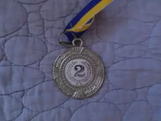 Медаль Волейбол 5-я спартакиада работников Нафтогазпрому Украины 2003 г Алушта