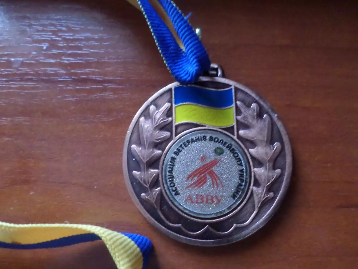 Медаль 3-е место кубок Украины по волейболу среди ветеранов Алушта 2012 г