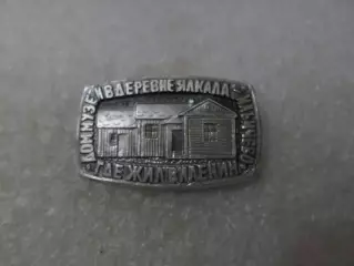Значок Дом-музей в деревне Ялкала