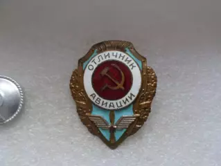 Значок Отличник авиации ВВС