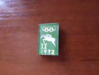 Значок Олимпиада-72 Мюнхен 1972 г конный спорт