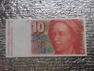 Банкнота 10 франков Швейцария 1983 г