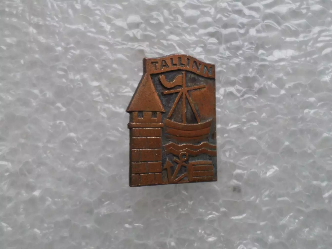 значок г. Таллин тяж.мет